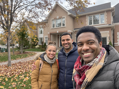 Family settled in Canada
